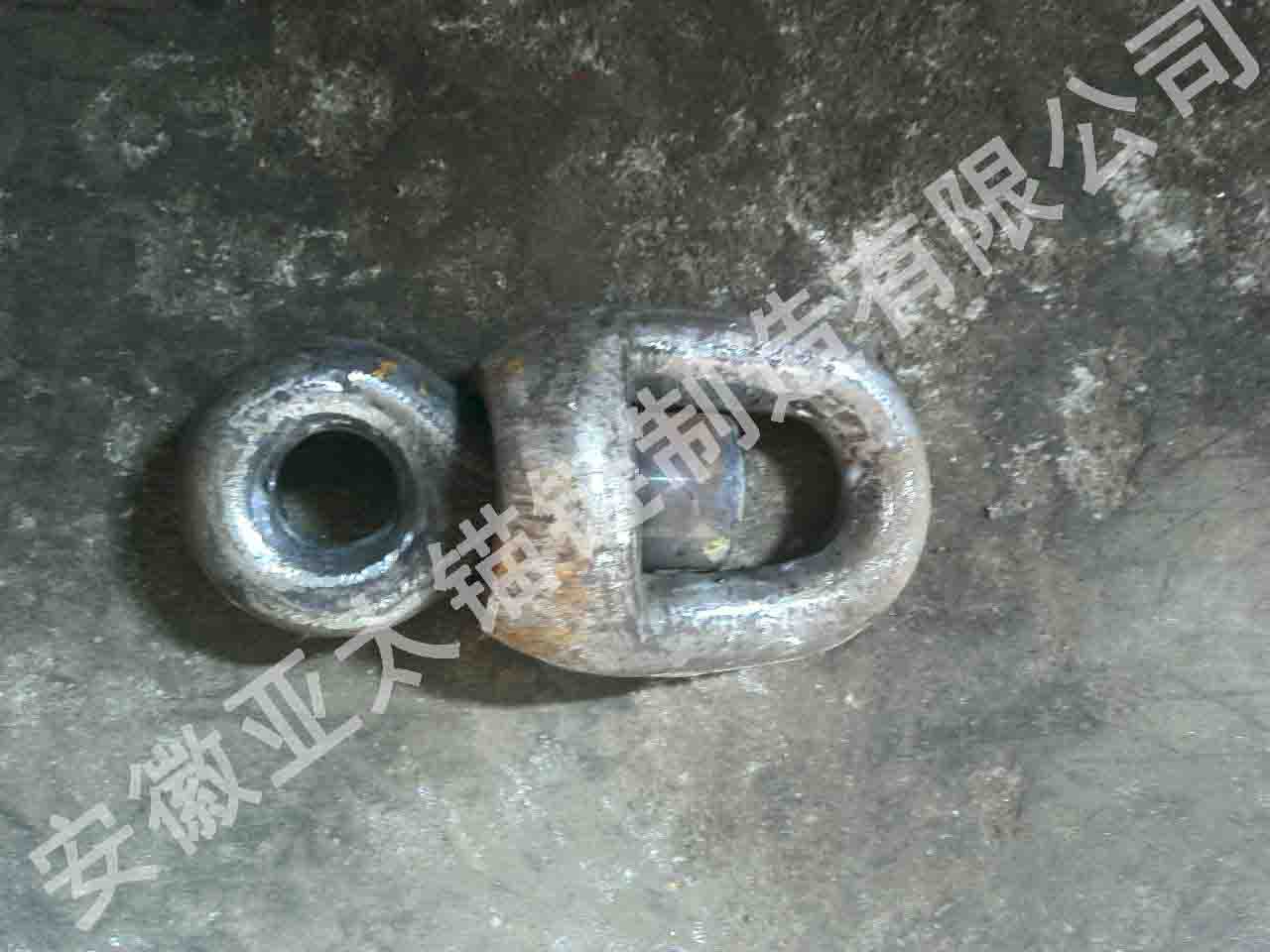 这是安徽亚太船用锚链末端卸扣的转环组